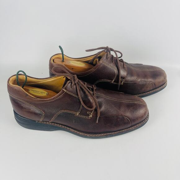 Johnston & Murphy Shuler Bicycle Oxfords Brown Men’s 10 1/2 Shoes; Brazil main image 5